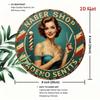 Vintage Barber Shop Metal Tin Sign Retro Wall Decor for Home