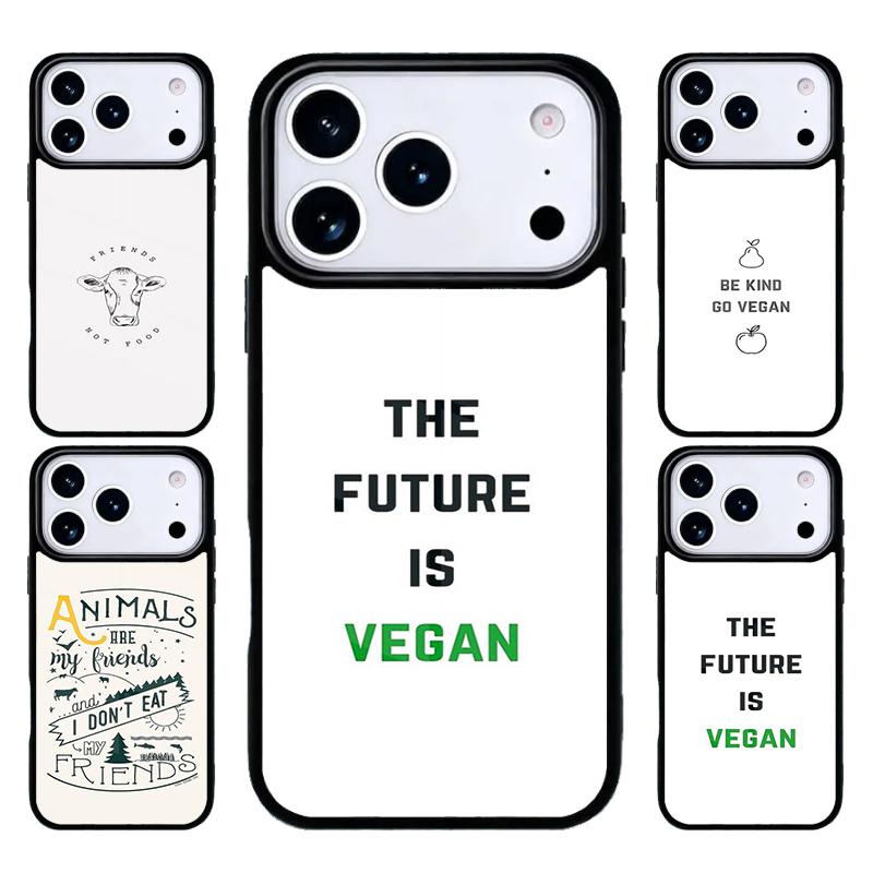 VEGAN QUOTES LOVE VEGGIE Phone Case For iPhone 17 Air 16 15 14 13 12 11 Pro Max Plus