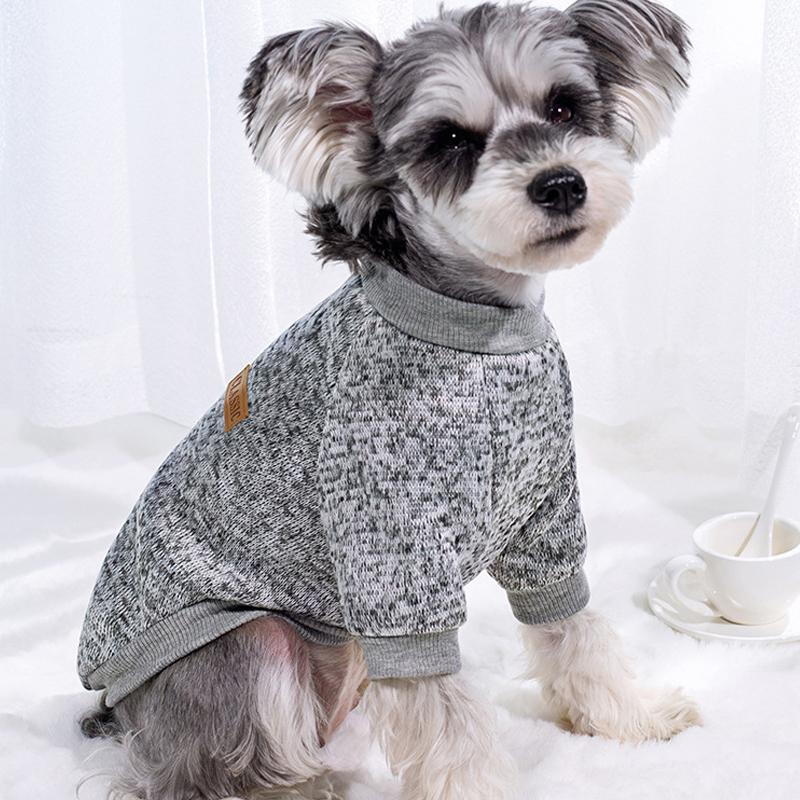 Haustierzubehör Winter Hundekleidung für kleine Hunde Warmer Hundemantel Schnauzer Mops Kleidung Sweatshirts Lässige Hunde Katzen Kleidung