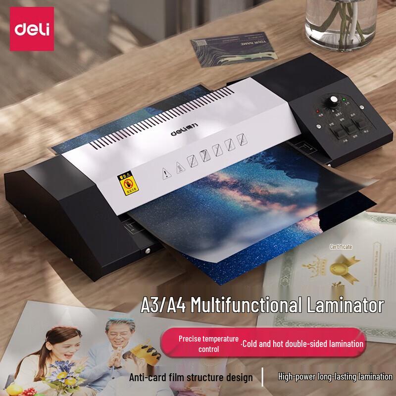 

Deli 3890 A3/A4 Photo Document Laminator CN plug (adapter included)