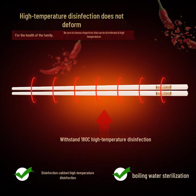 Mingjiang Chubang Alloy Chopsticks