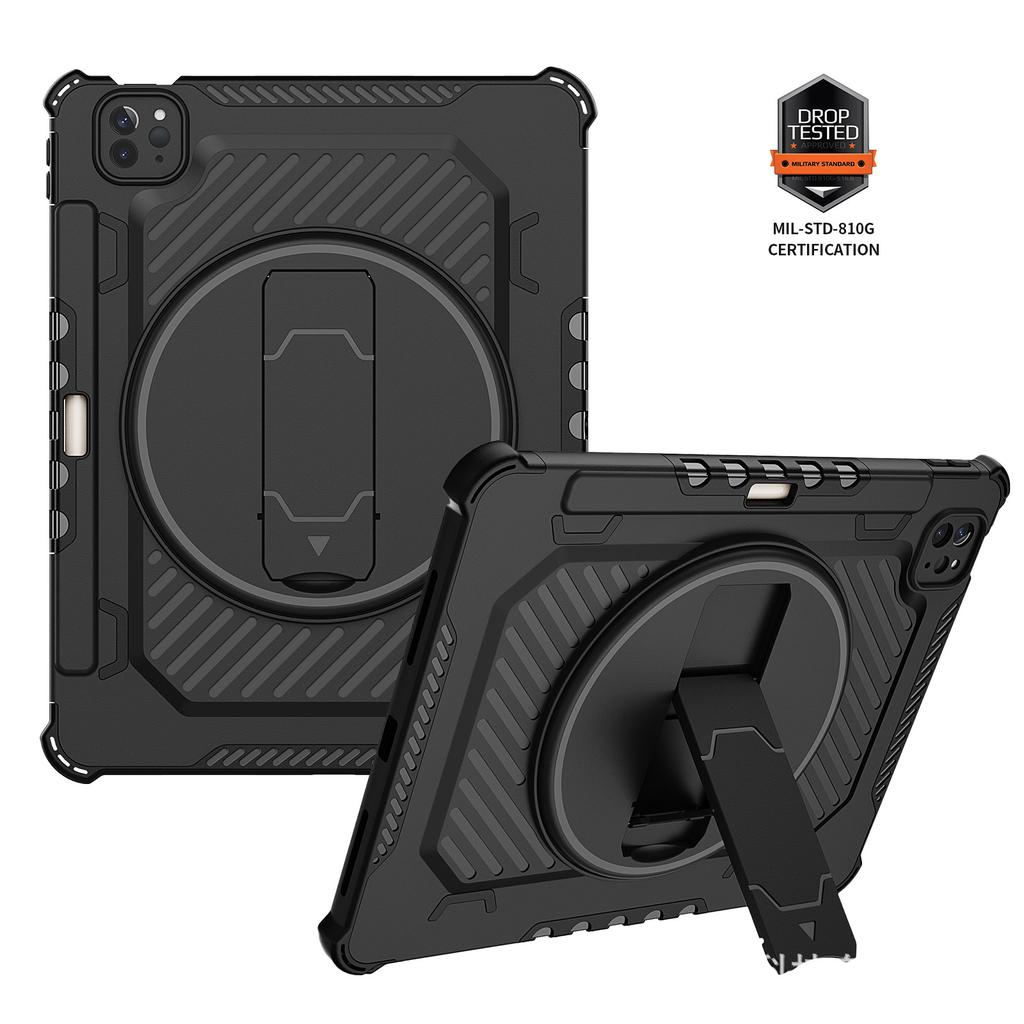 Applicable To IPadA11 with Rotating Bracket ipadMini1 Two-in-one Anti-drop Apple Tablet Protective Case