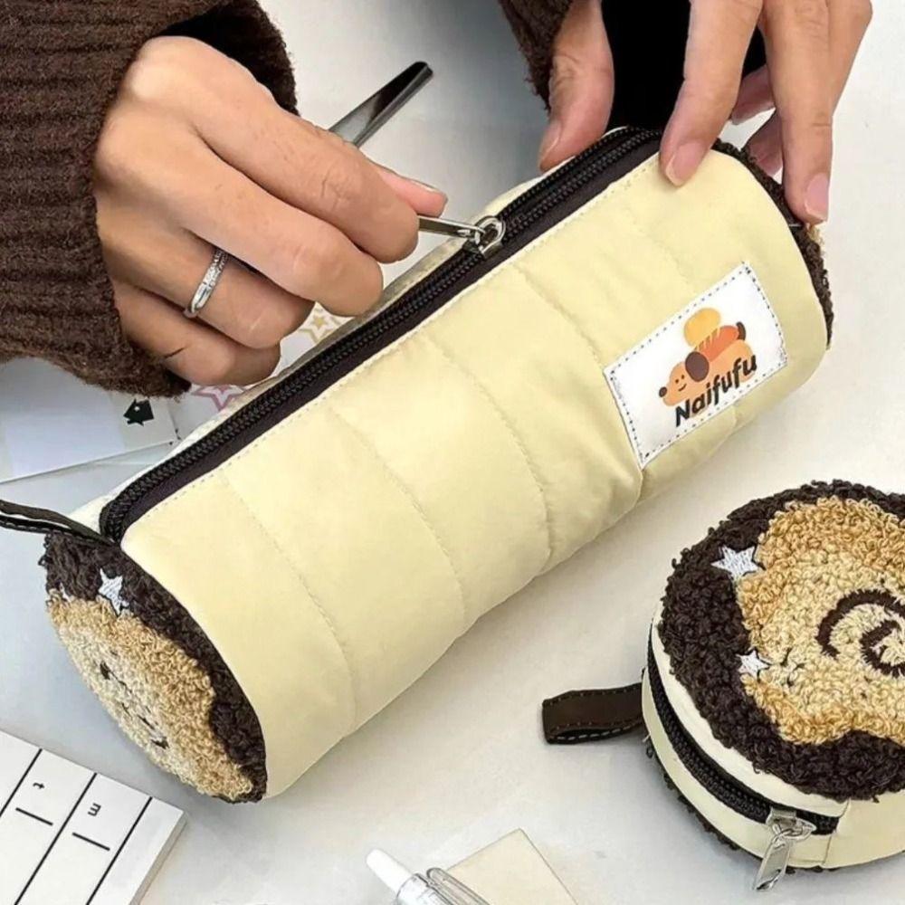 Cartoon Pencil Case Puppy Stationery Bag Cute Pencil Box  School