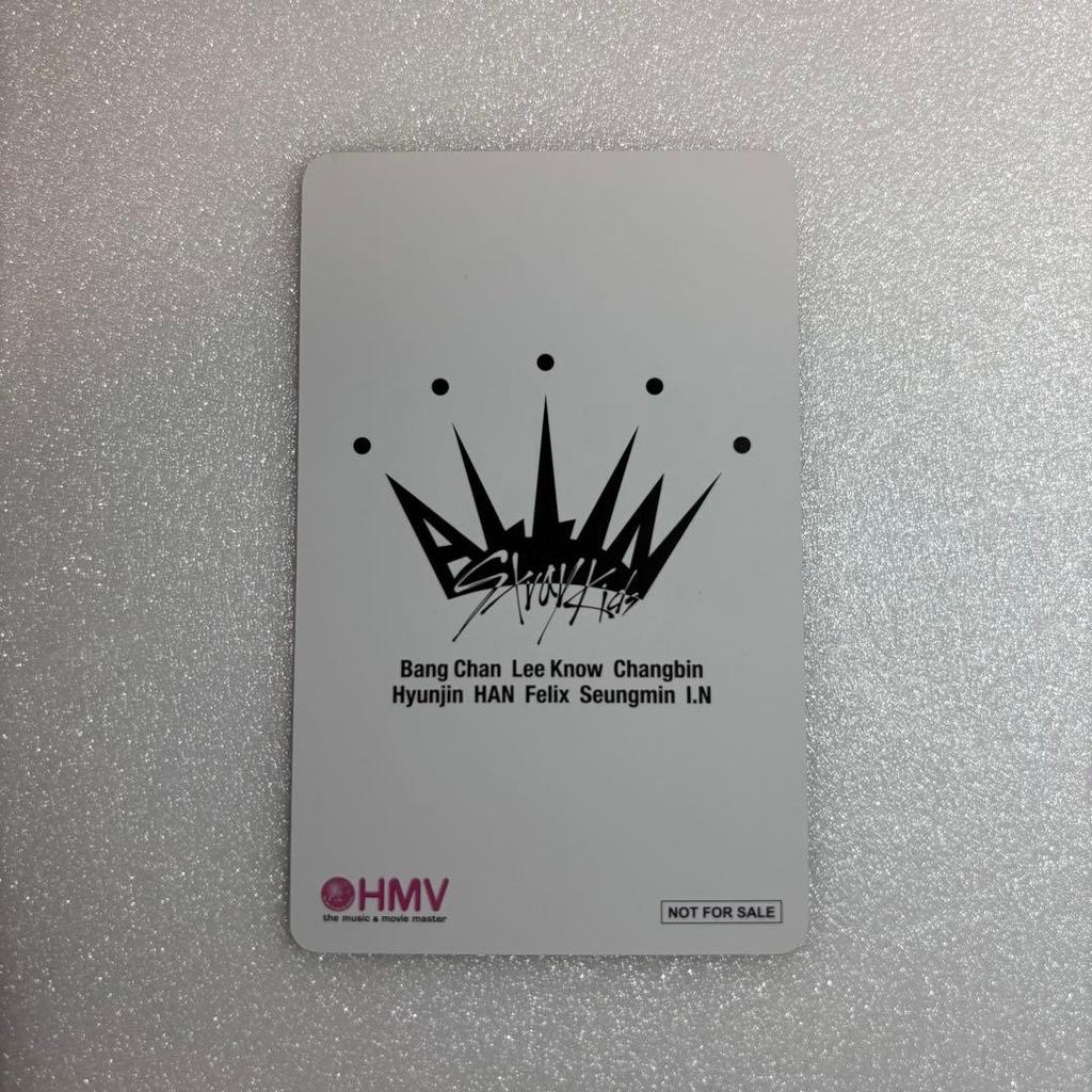 [USED] Stray Kids Bang Chan ALL IN HMV Trading Card Store Bonus