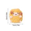 Cartoon Anime Style Lamb Keychain Plush Mini Size Sheep Backpack Charm  For Car Decoration