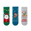 3 Pairs Kids Socks Children Boys Girls Cute Cartoon Pattern Socks Mid-tube Baby Socks
