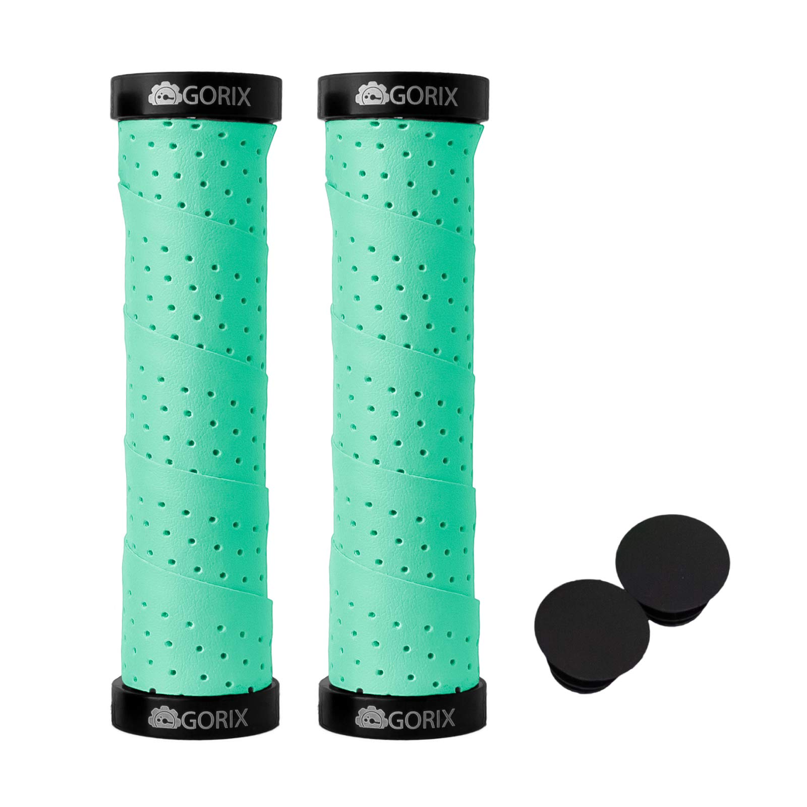 

GORIX Велосипедный амортизирующий руль Двойная фиксация с рукоятками Cross Celeste, Рукоятки, Лента, Lock-On [Совместимые велосипеды, МТБ и т.д.] (GX-GP070)