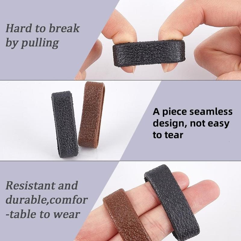 Belt Loop Buckles 10/20 Pcs Sturdy Scratch Resistant Fasteners for Men Everyday Belt Replacement Repair Camping Trip Use
