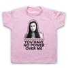 LABYRINTH SARAH YOU HAVE NO POWER OVER ME GOBLIN POEM KIDS CHILDS T-shirt