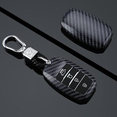 3 4 Buttons Carbon Abs Car Key Case Cover Suitable For Kia Sportage Cerato Optima K2 K3 K4 K5 Rio Picanto Soul Sorento Sedona