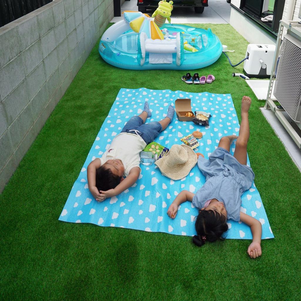 Almofada de Lazer Towa Sangyo Lazer Nuvem 120 x 180 cm Lençol, Lençol, Azul, Aprox.