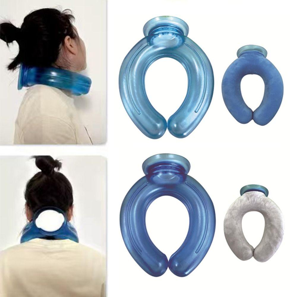 Hands Free Hot-water Bag Neck Support Reusable Hot/Cold Water Pack  Winter