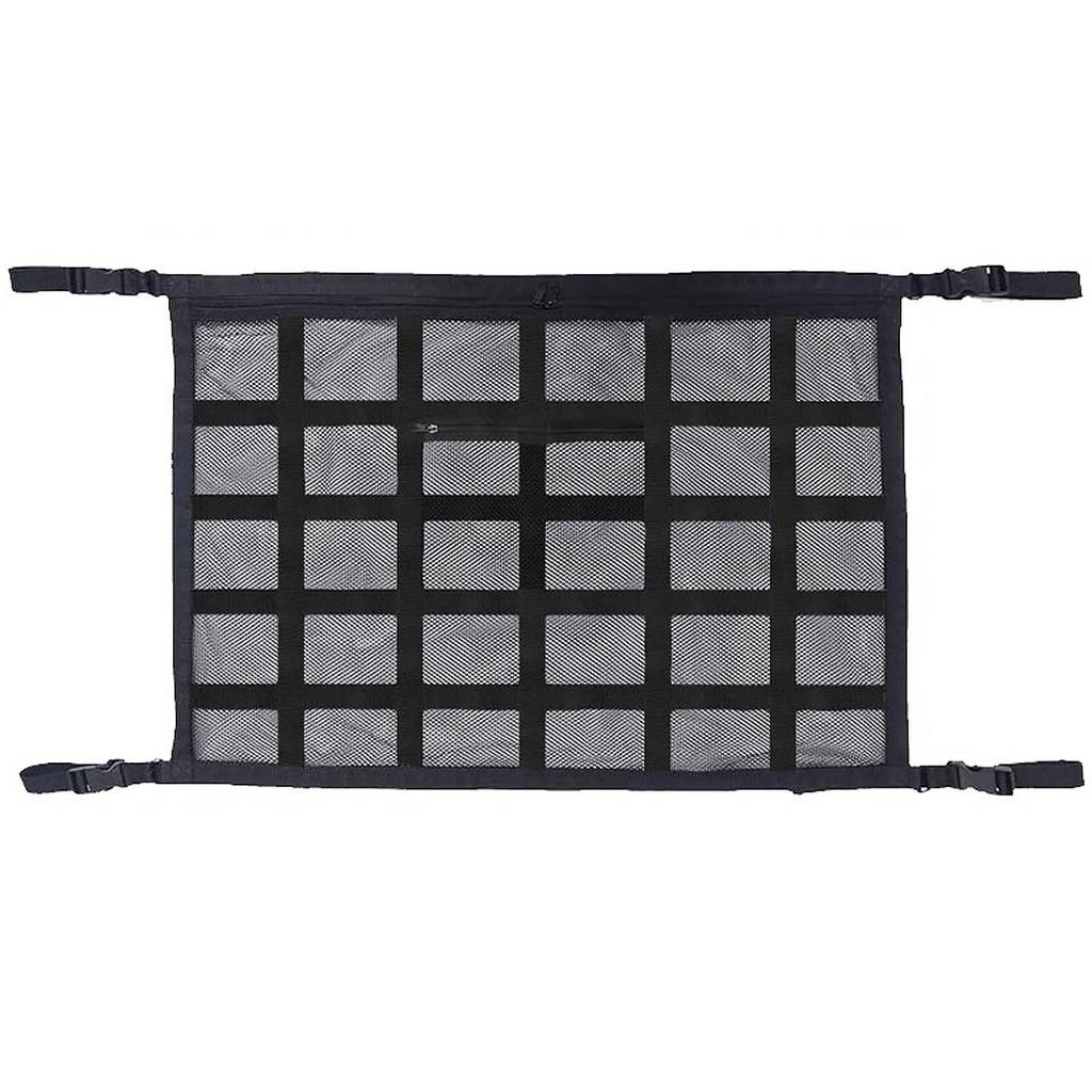 Car Ceiling Cargo Net Strong Load-Bearing Mesh Car Roof Storage Organizer Large Capacity Space Saving Car Ceiling Net Storage