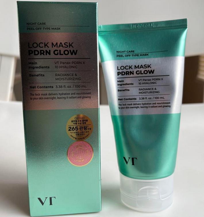 

VT КОСМЕТИКА PDRN GLOW LOCK MASK 100мл/ ВИДИМОЕ СИЯНИЕ И УПРУГОСТЬ, Увлажнение, Корейская косметика, Kbeauty