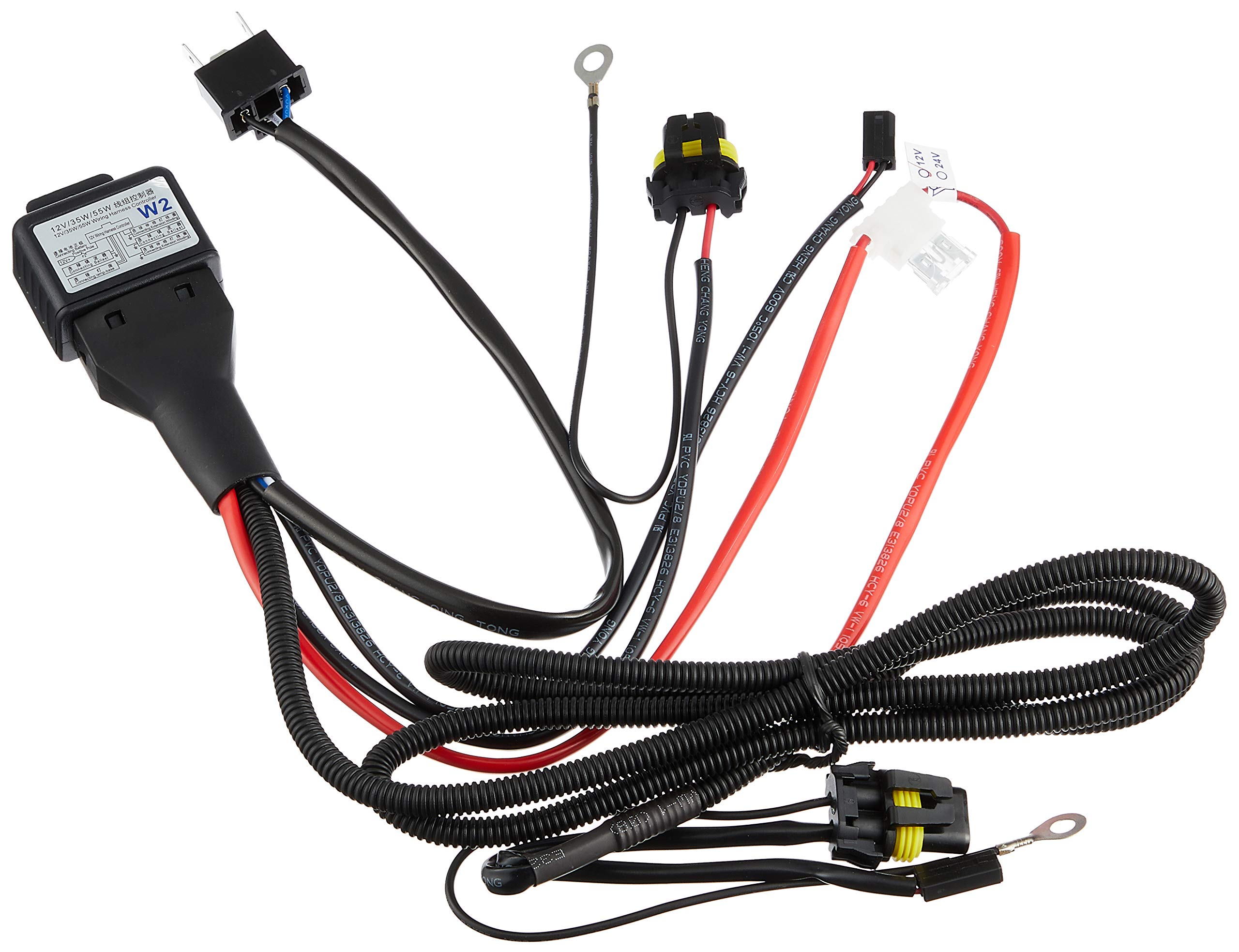 

H4 702k IH01 Relay Harness, HiLo Switching, Relay Wiring, Power Enhancement, Stable