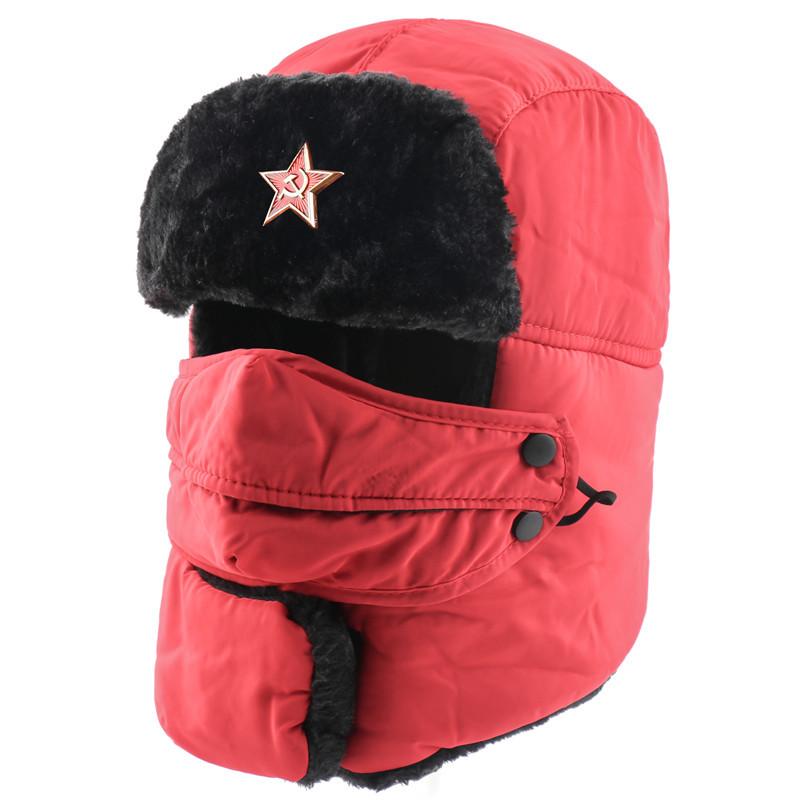 

Уличные холодные и водонепроницаемые Северо-восточные утолщенные бархатные мужские и женские зимние велосипедные теплые шапки-ушанки One Size