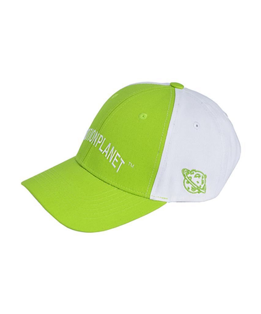 EMOTION PLANET Contrast Ball Cap (Lime)