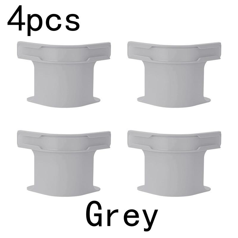 4 stk Usynlig laken- og sengetrekkfeste Multifunksjonelt for ikke mer løse laken Låselakenholdere Lakenklemmer