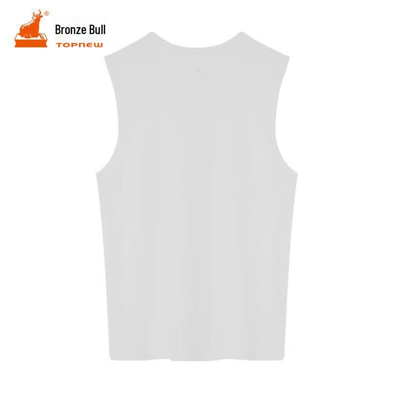 Men s Cotton Blend Ribbed Wide Shoulder Tank Top 180/105