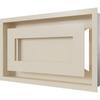 Vent Cover WIND 22x37 cream