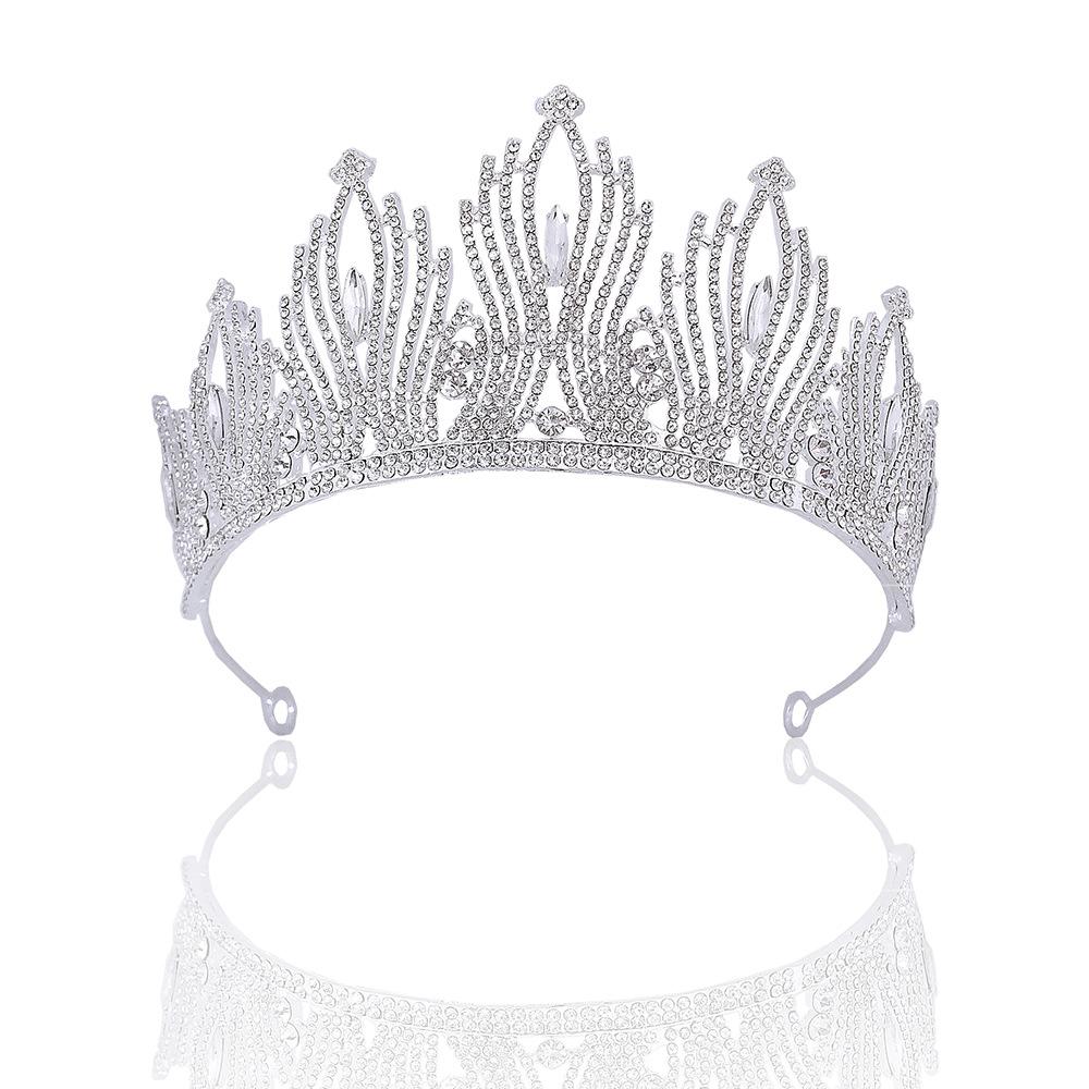 

Новая роскошная барочная ретро атмосфера свадебная корона тиара свадебное платье свадебные аксессуары корона на день рождения