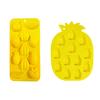 Fruit Shaped Ice Molds Tray Set, Pineapple Silicone Molds for Cocktails Ice, Jelly, Chocolate and Party Dessert Prep