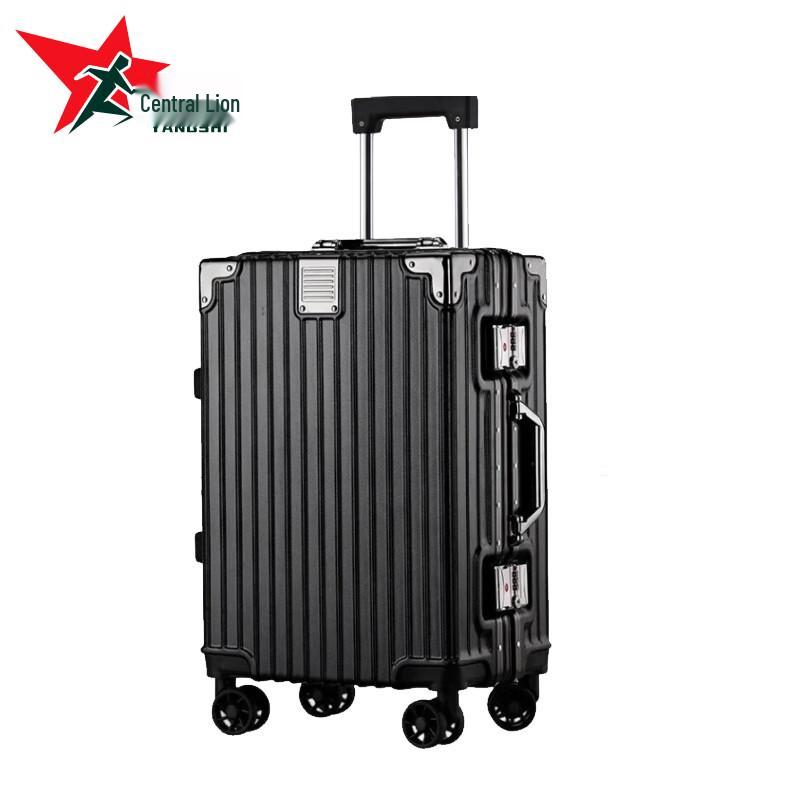 Yang Shi Hardside Carry-On Luggage with Buckle Lock