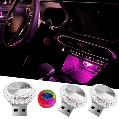 Universal LED Decorative USB Ambient Light Plug Play Portable Car Atmosphere Lamps Auto Interior Light