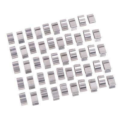 50 Stuks Hoge Kwaliteit Zilver Merk Zonne-PV Kabelklem RVS Draadklem Kabelorganizer