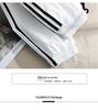Women's Ice Silk Nine-Point Sports Pants: Summer Thin, Striped, Loose, Cuffed, Anti-Mosquito, Cool, Trendy Casual Wear