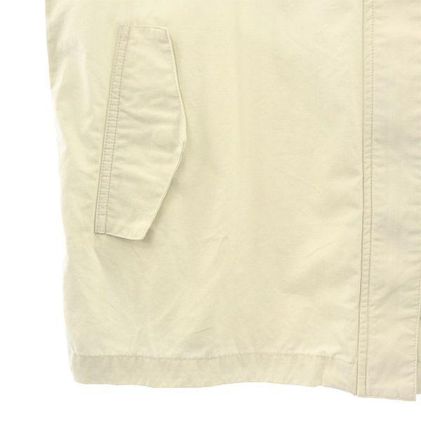 Lacoste Made In Japan Logo Patch Hoodie Cotton Jacket 42 White Women Used