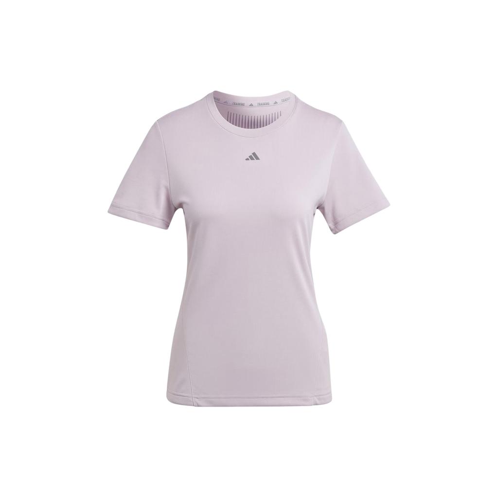 Adidas Designed For Training Heat.Rdy Hiit T-Shirt Women Tops Purple IU1122
