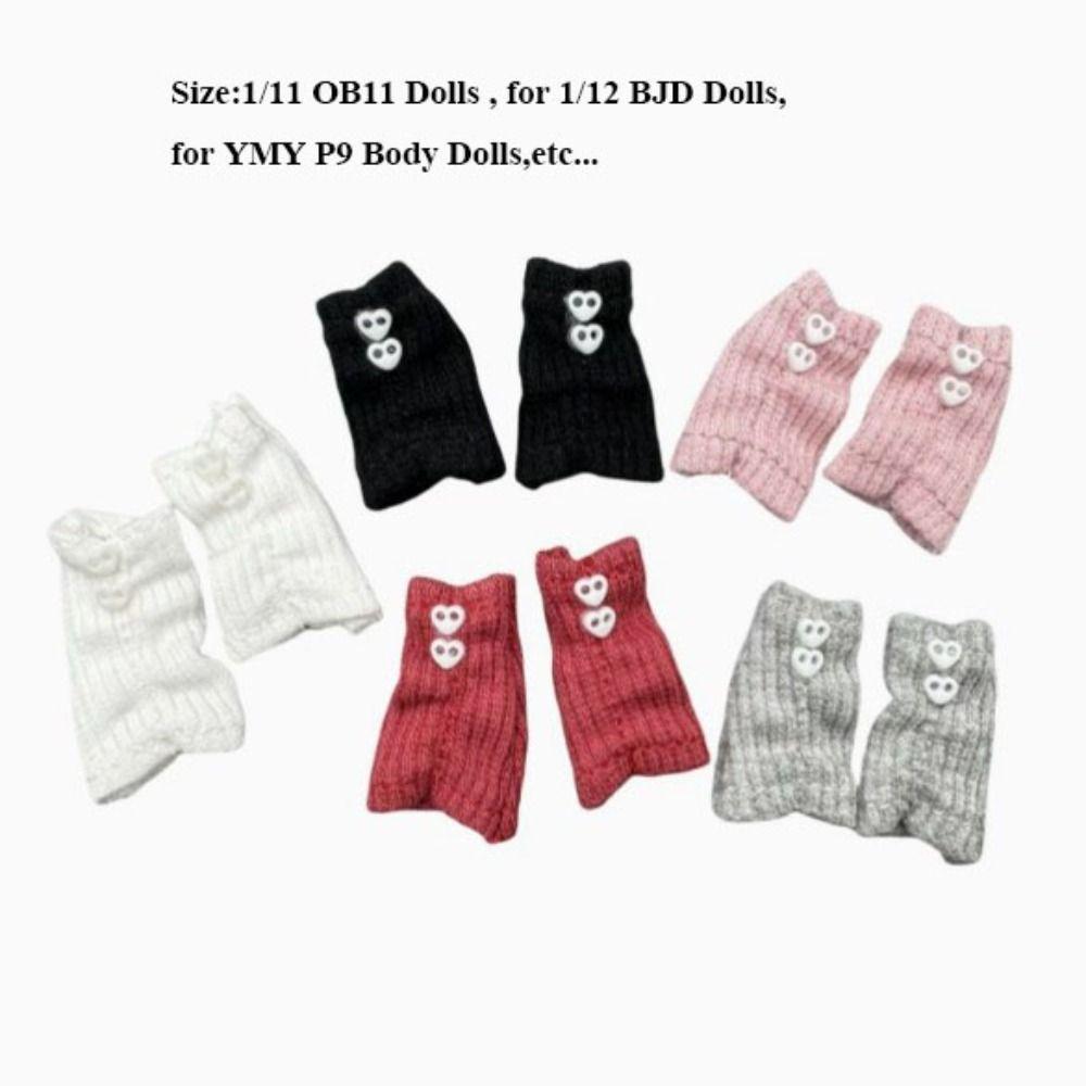 Mini Pile Up Sock Tubes for 1/11 OB11 Dolls for 1/12 BJD Dolls/for YMY P9 Body Dolls