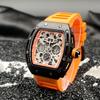 JYL Men's Watch Cool Multi-function Waterproof Silicone Strap