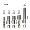 Magnetic Hex Hand Drill: Multi-Tool Set with Cross Electric Screwdriver Bit, Socket, and Corner Driver In Plastic Box