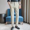 Xiaohongshu Men's Casual Trousers Summer Sunscreen Ice Silk Cool Business High Elastic Large Size Trousers Douyin Supply