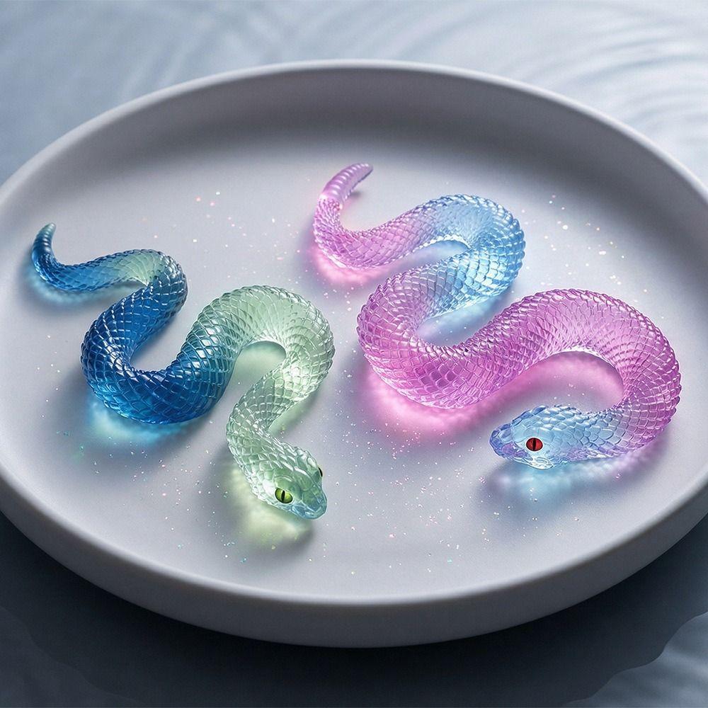 Large Snake Snake Shaped Silicone Molds Heat-resistant Serpentine Pottery Mould Christmas Gifts