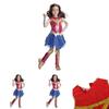 Wonder Woman Cosplay Costume For Kids Halloween And Party Suit For Girls