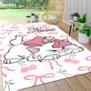 Custom Name Cheshire Cat Hearts Theme Carpet Rug Customizable Soft Washable Anti-Slip Home Living Room Sofa Mats Personalized Rug. 0909416
