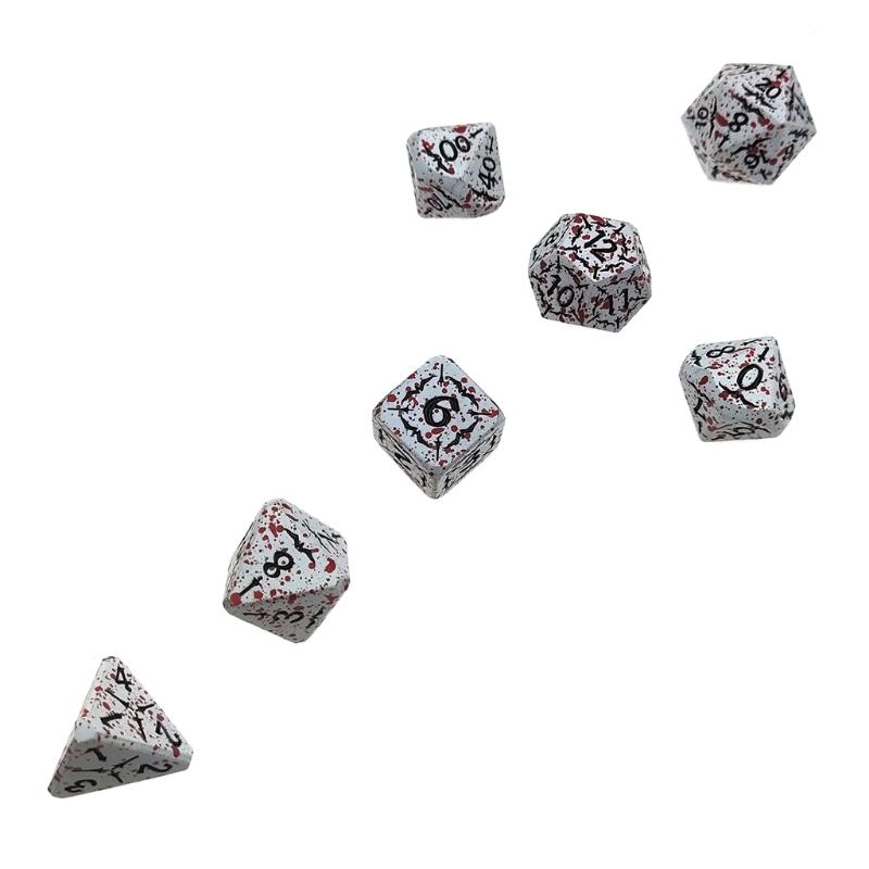 Multi-faceted Alloy Dice Game Props Educational Toys Club/Party Accessories