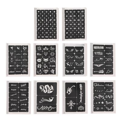 Temporary Tattoos Stencils 147 Pattern Quick Painting Waterproof Tattoo Stencils For Cosplay