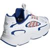 adidas Originals Ozmillen Anti Slip Wear Resistant Low Top Kids Lifestyle Shoes White/Blue/Light Scarlet Sneakers JR8367