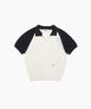 TTUDEMENT Half Sleeve Raglan Knit Ivory