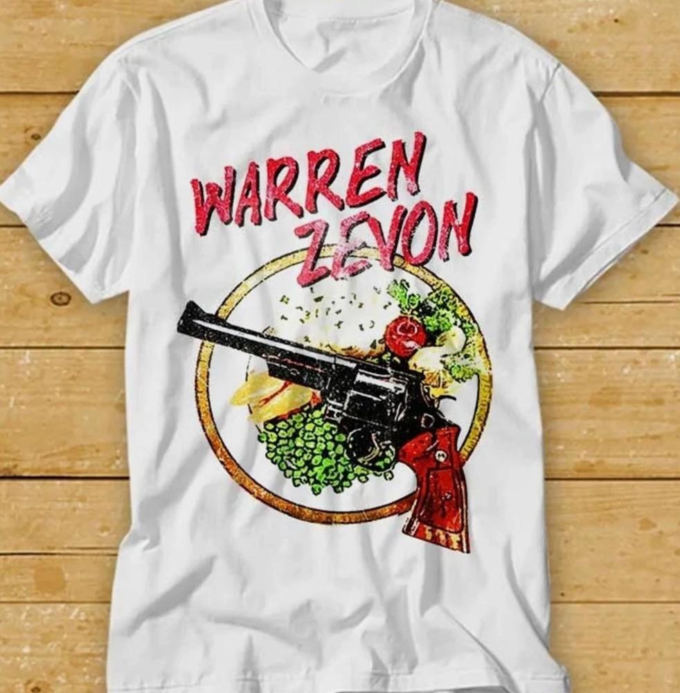 Warren Zevon T-shirt Music Collection White All Size T-Shirt Unisex T-Shirt XXXXL