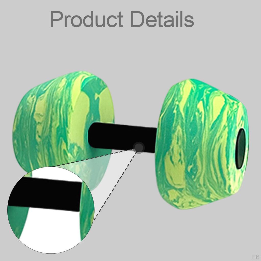 Aquatic Exercise Dumbbell EVA Water Men Women Training Easy To Use Professional Durability