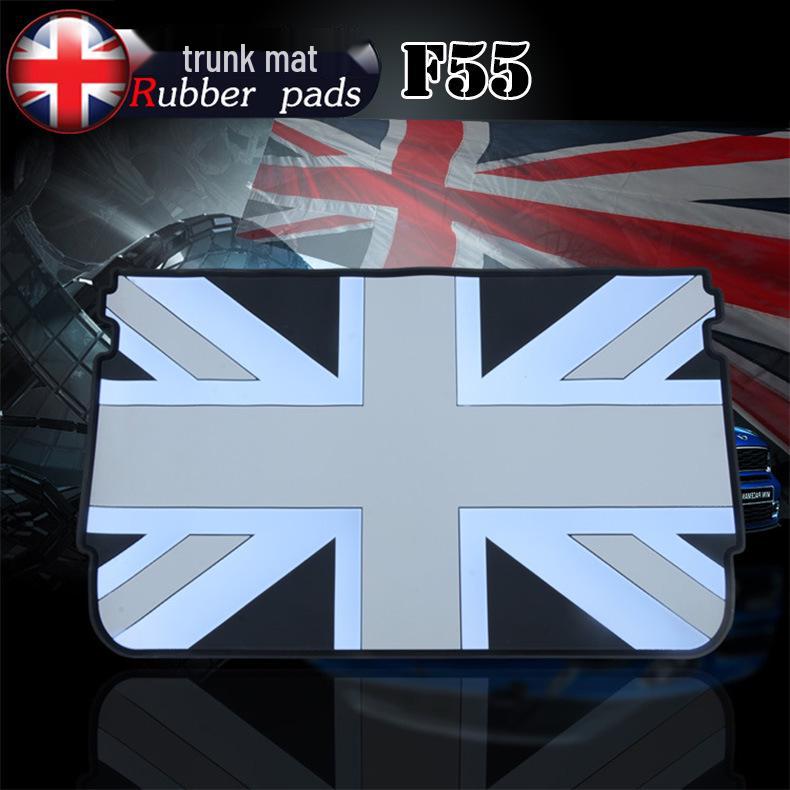 Union Jack Rubber Trunk Mat for BMW MINI COOPER F55
