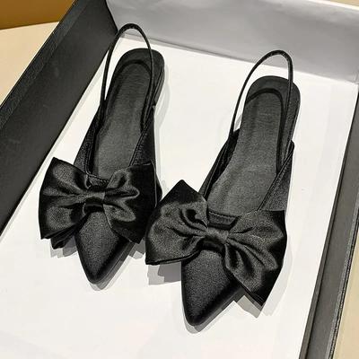Women Sandals Shoes for Women In The Summer of 2026 Luxury Designer Shoes Bow-knot Silk Sexy Women's Shoes Sandalias De Mujer