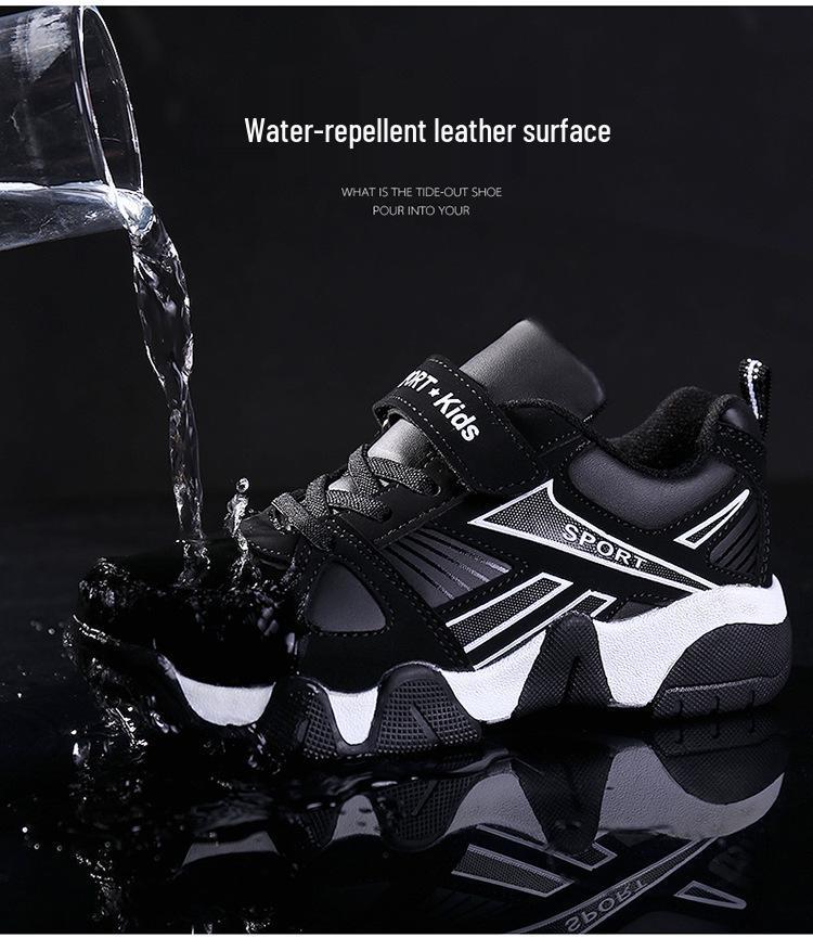 Boys' Breathable Non-slip Running Shoes for Ages 6-12 – Wear-resistant, Trendy, Spring/Autumn