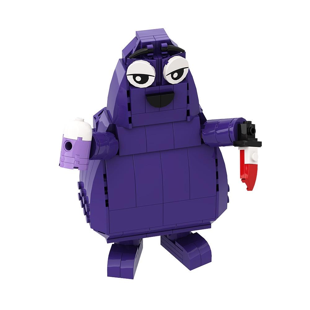 

Gobricks Молочный коктейль на день рождения Гримаса Большой Брат Конструктор Игрушка DIY Настраиваемый Набор Деталей из АБС-пластика)