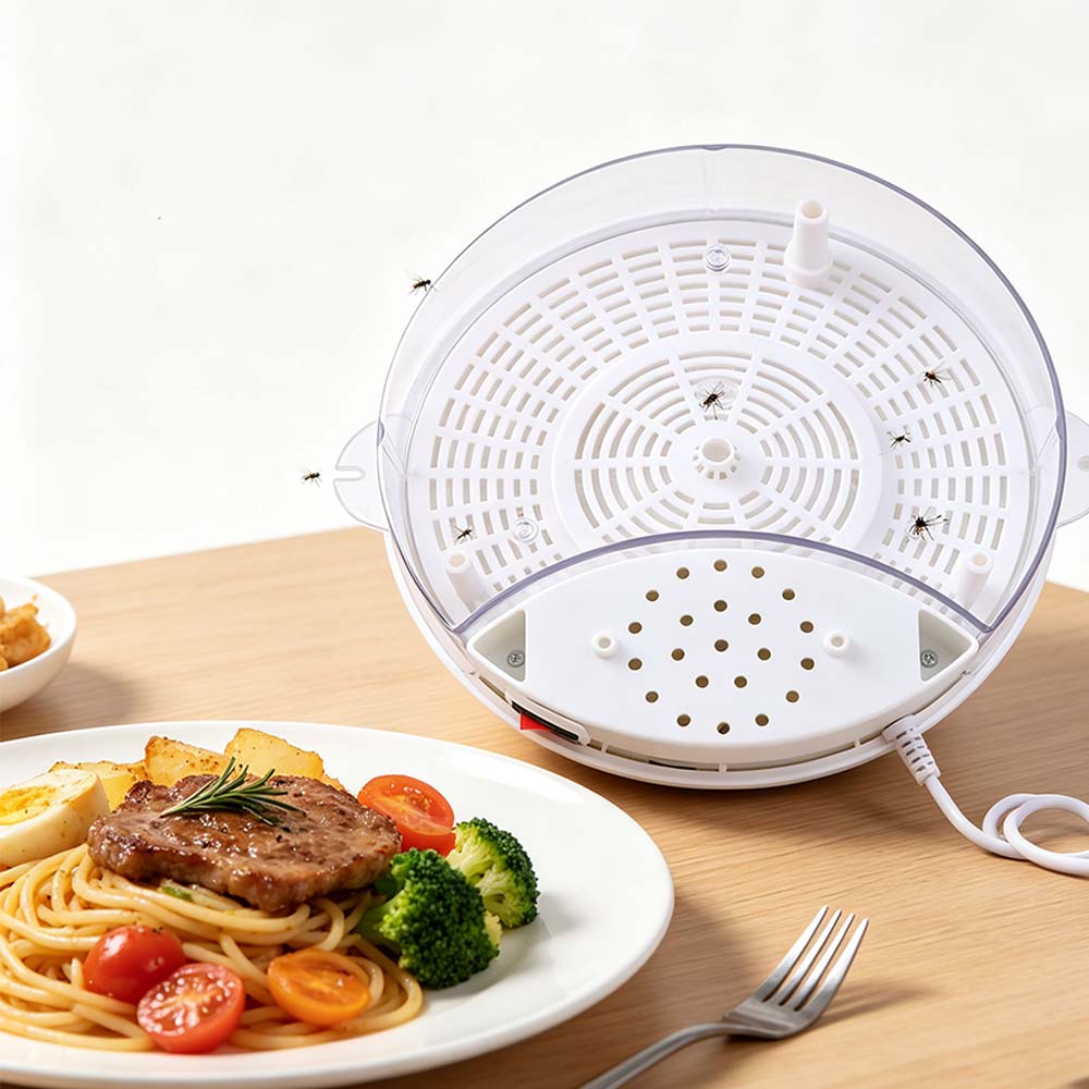 Electric Pest Killer USB Automatic Flycatcher Silent Operation Electric Insect Trap Efficient Insect Pest Catcher Restaurant